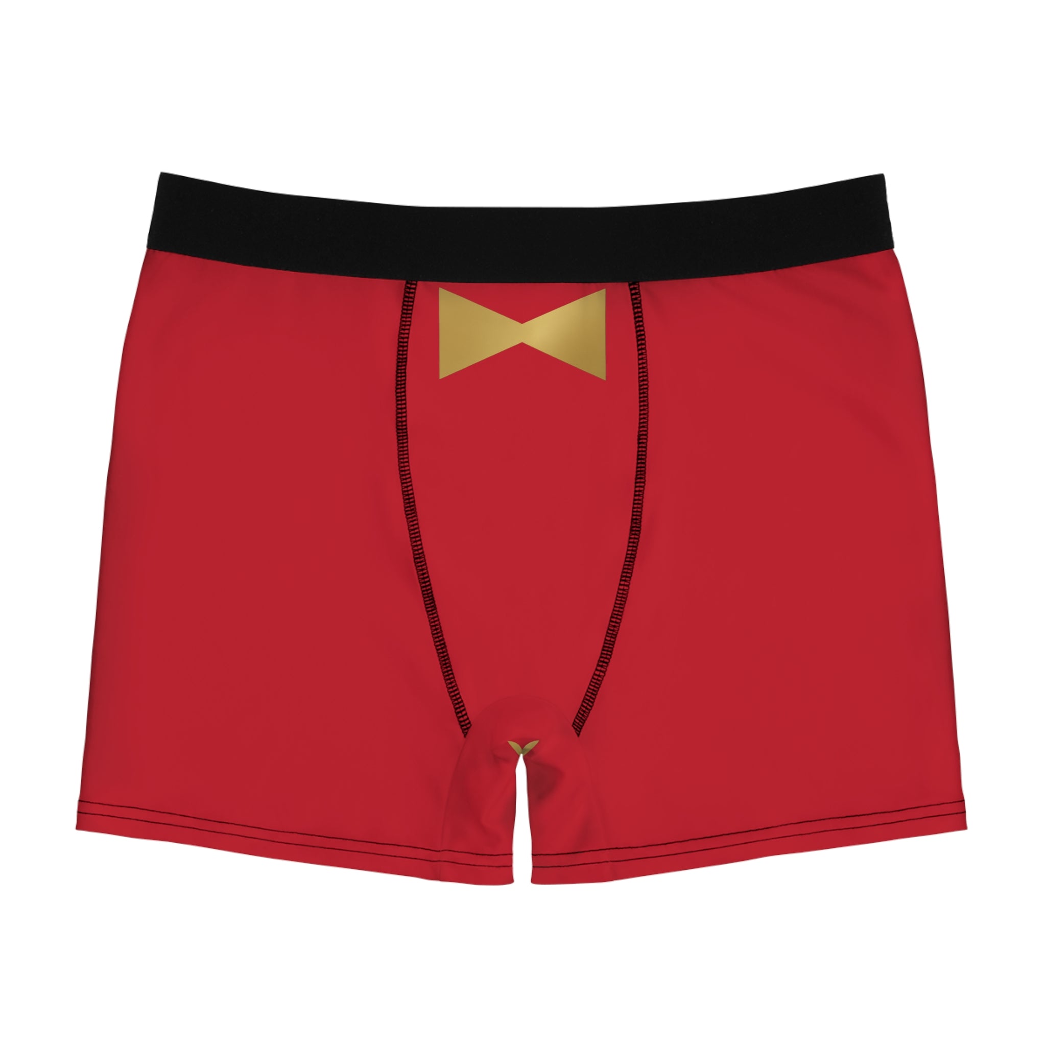 Black Tie Vitality Boxer Briefs—luxury comfort, athletic support, and a signature bowtie finish.