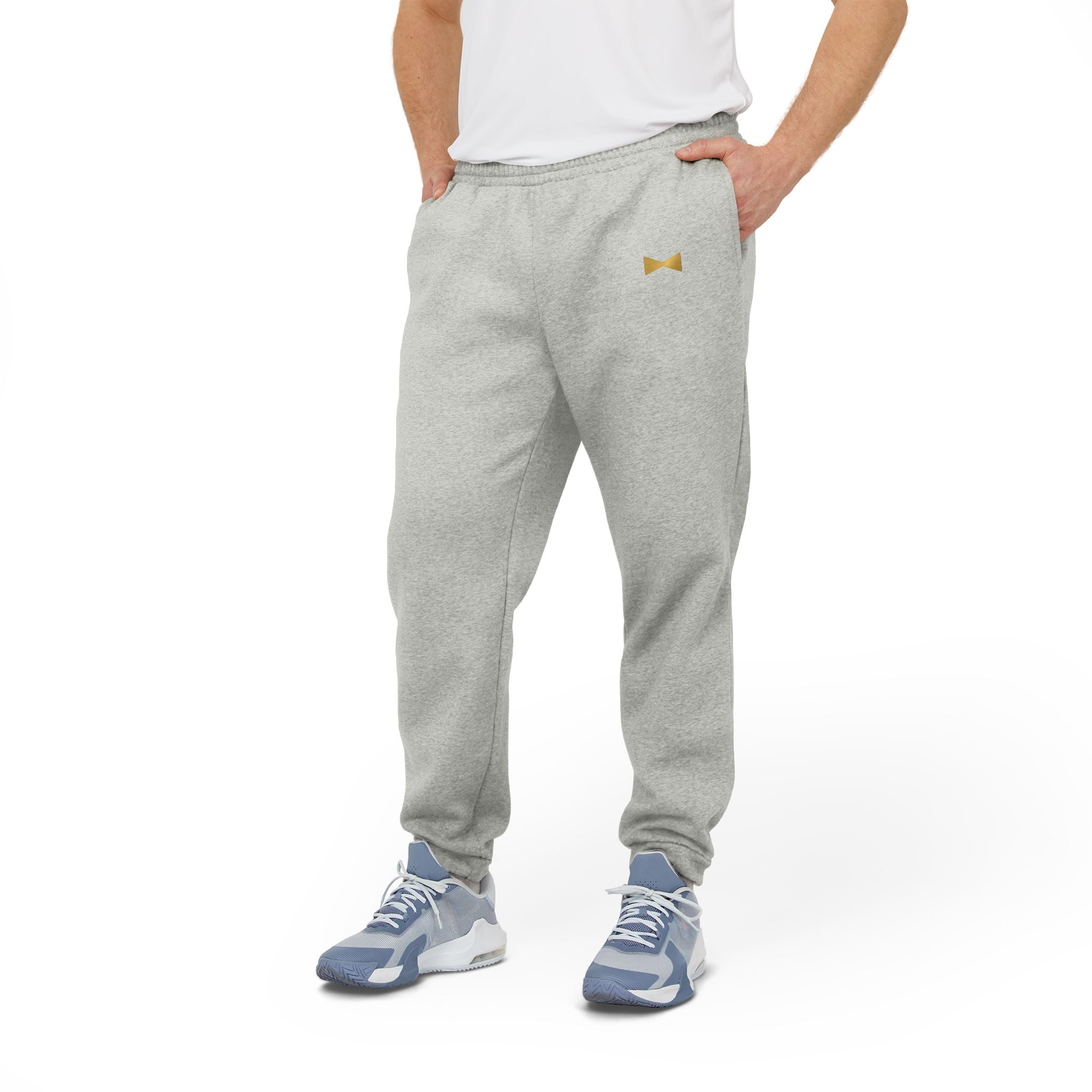 “BTV Gold Bow”/ Adidas Fleece Joggers