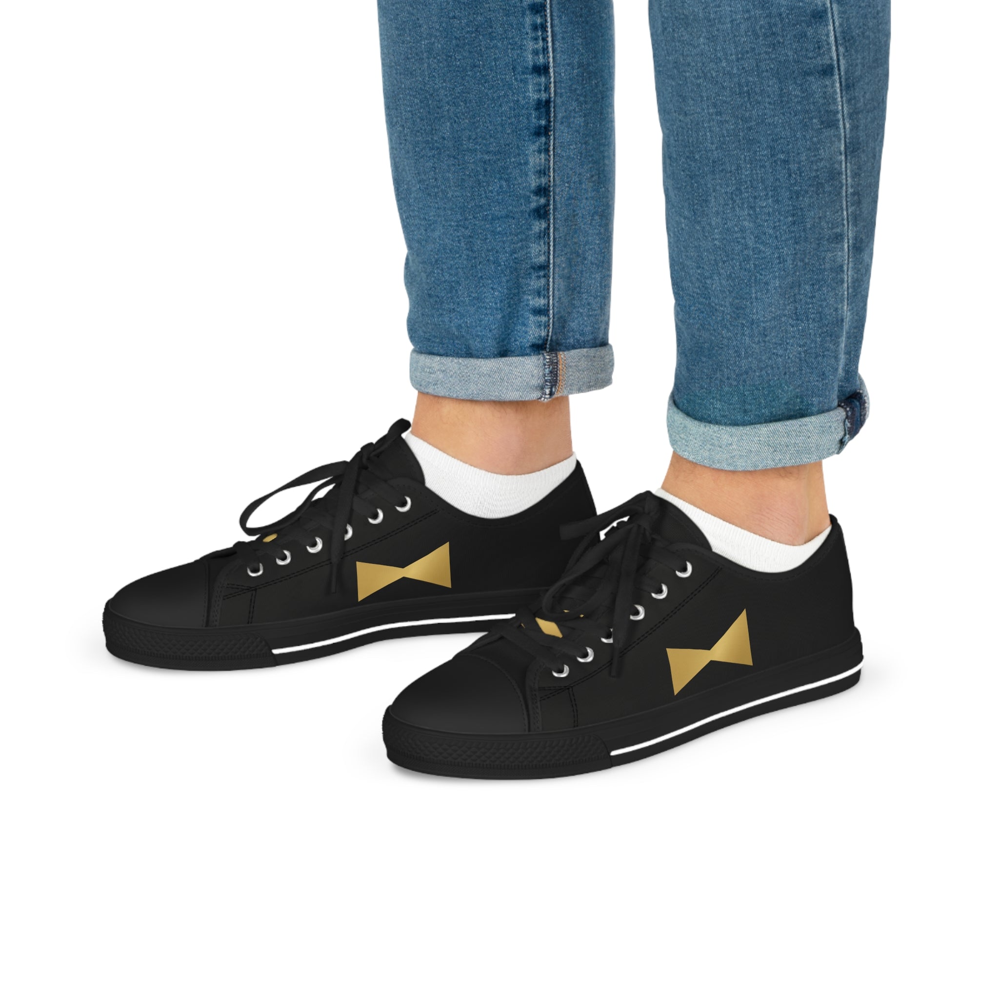 Black Tie Vitality Signature Low Top Sneakers
