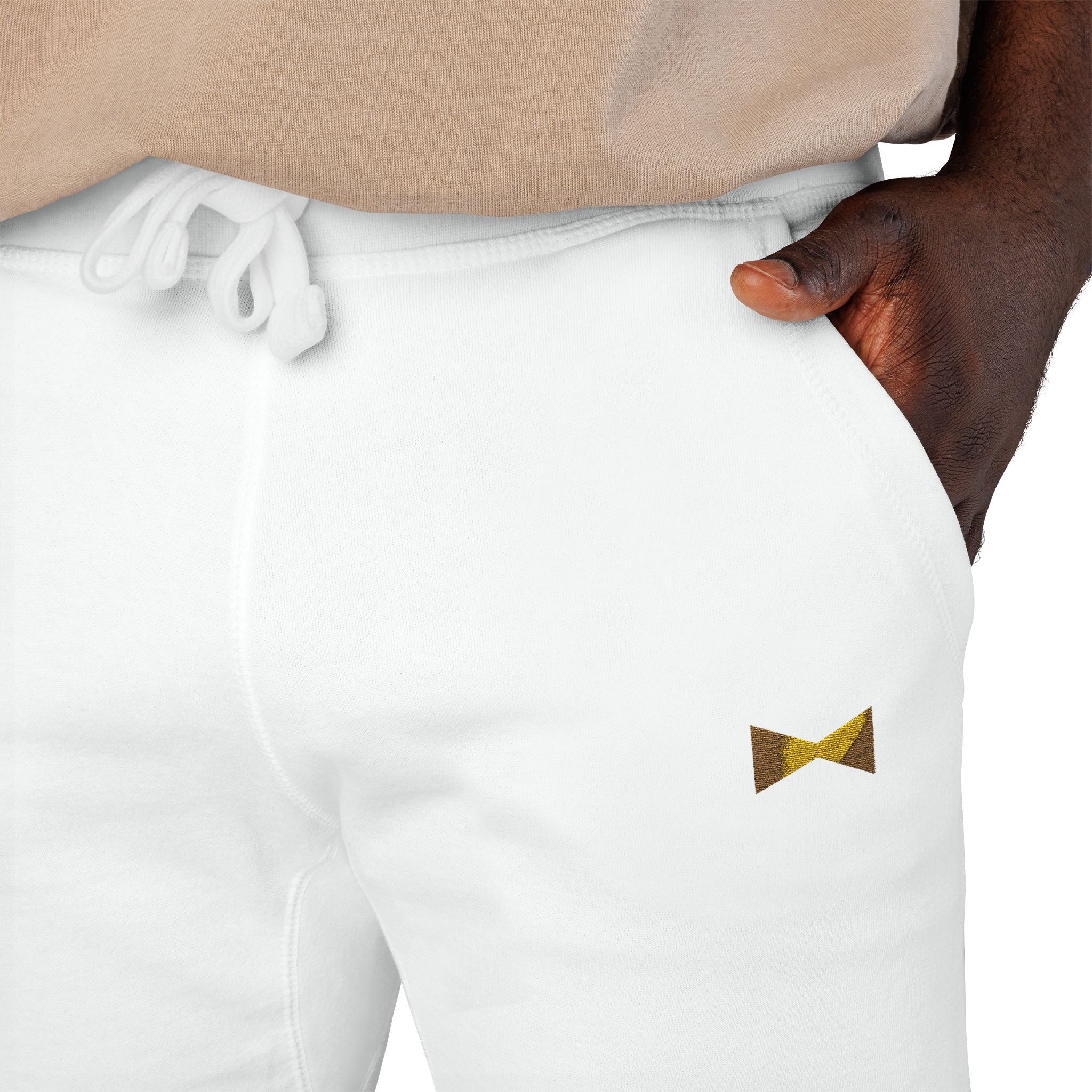 “Gold Bow” Black Tie Vitality Apex Joggers