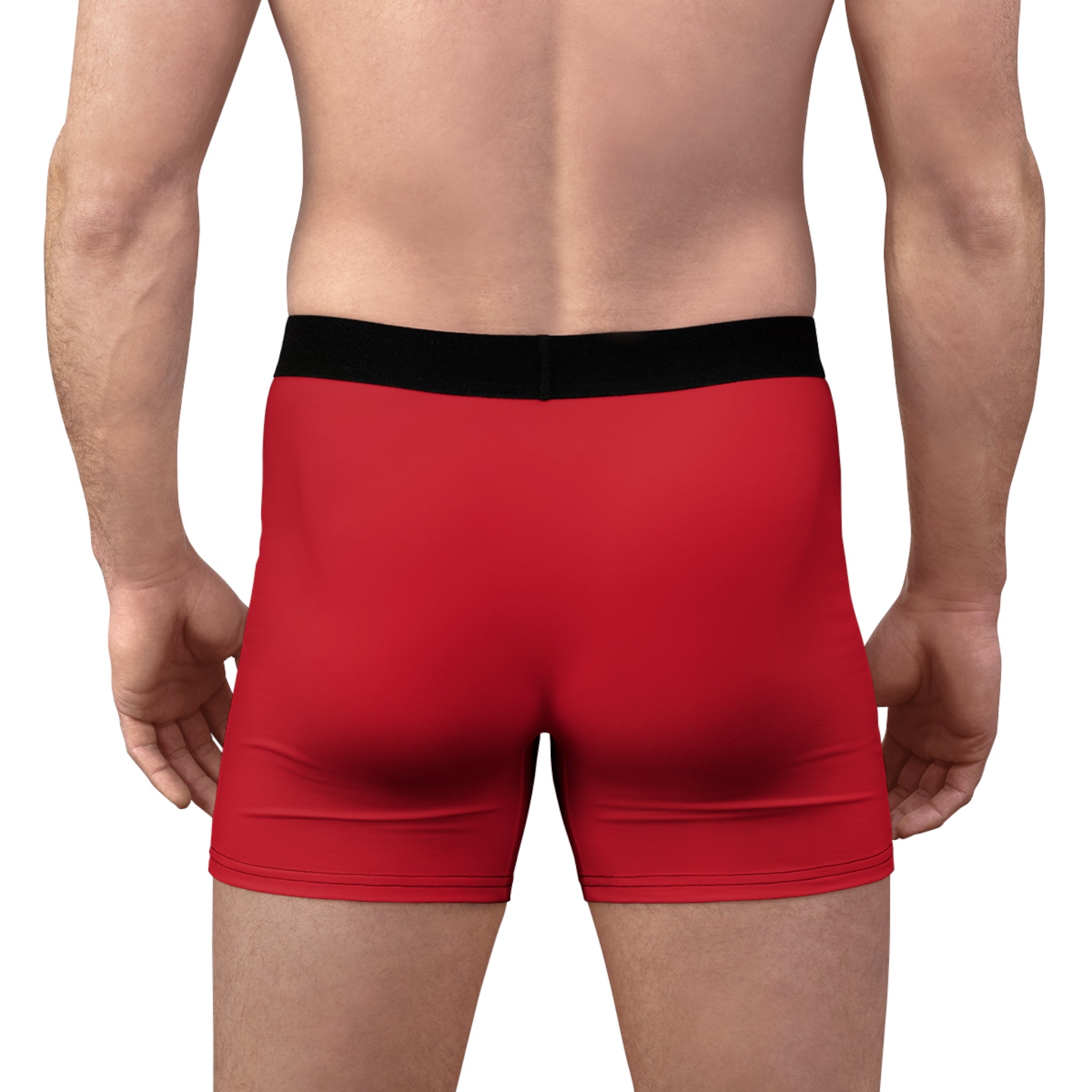 Black Tie Vitality Boxer Briefs—luxury comfort, athletic support, and a signature bowtie finish.