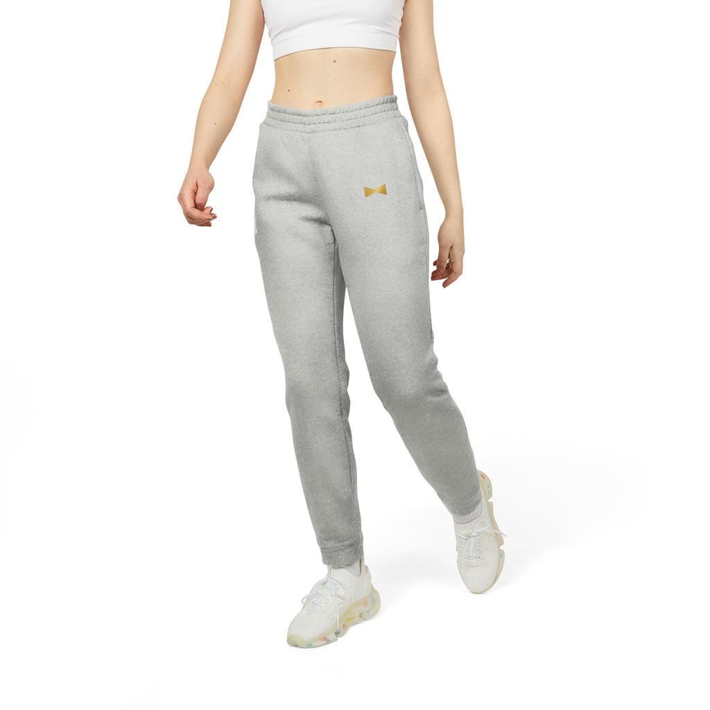 “BTV Gold Bow”/ Adidas Fleece Joggers