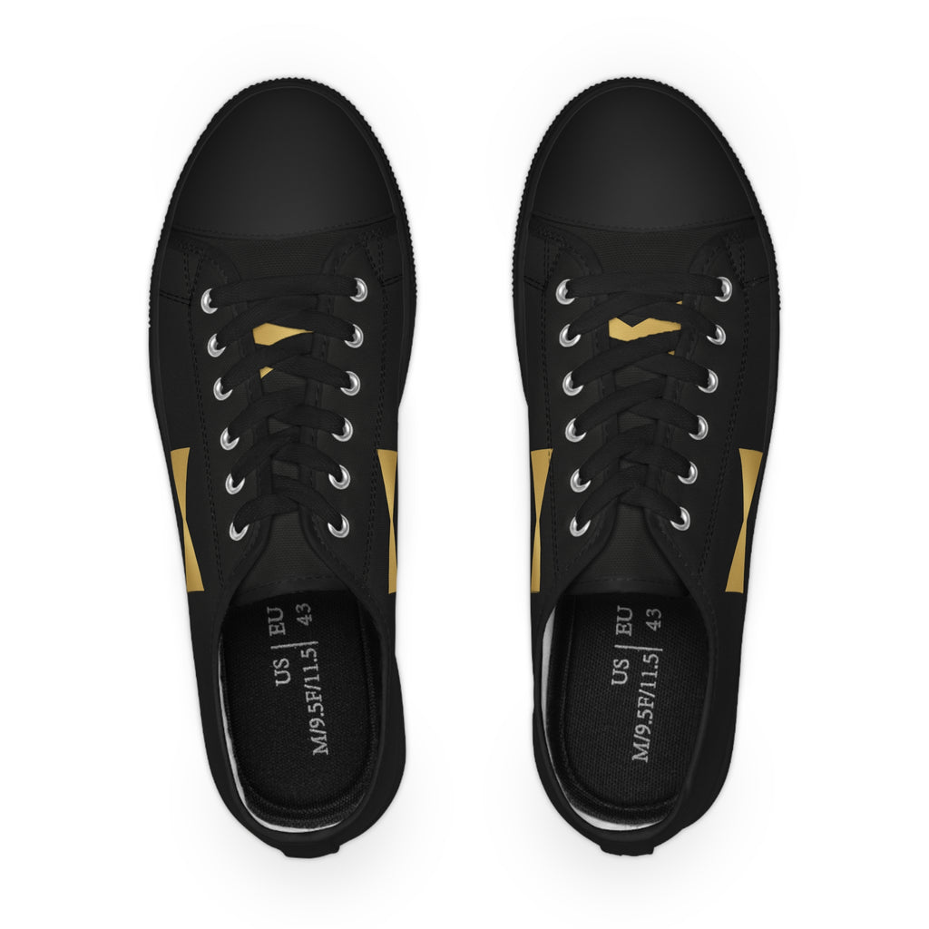 Black Tie Vitality Signature Low Top Sneakers