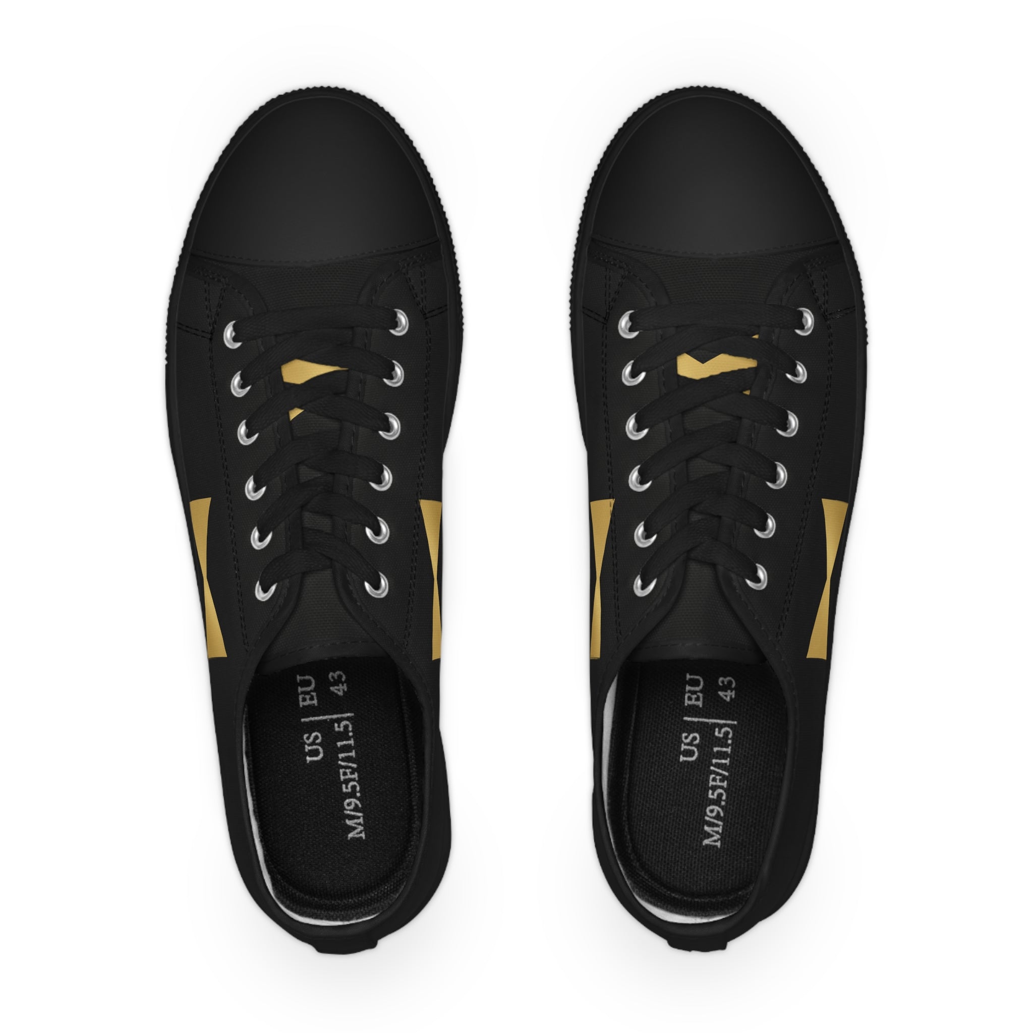Black Tie Vitality Signature Low Top Sneakers